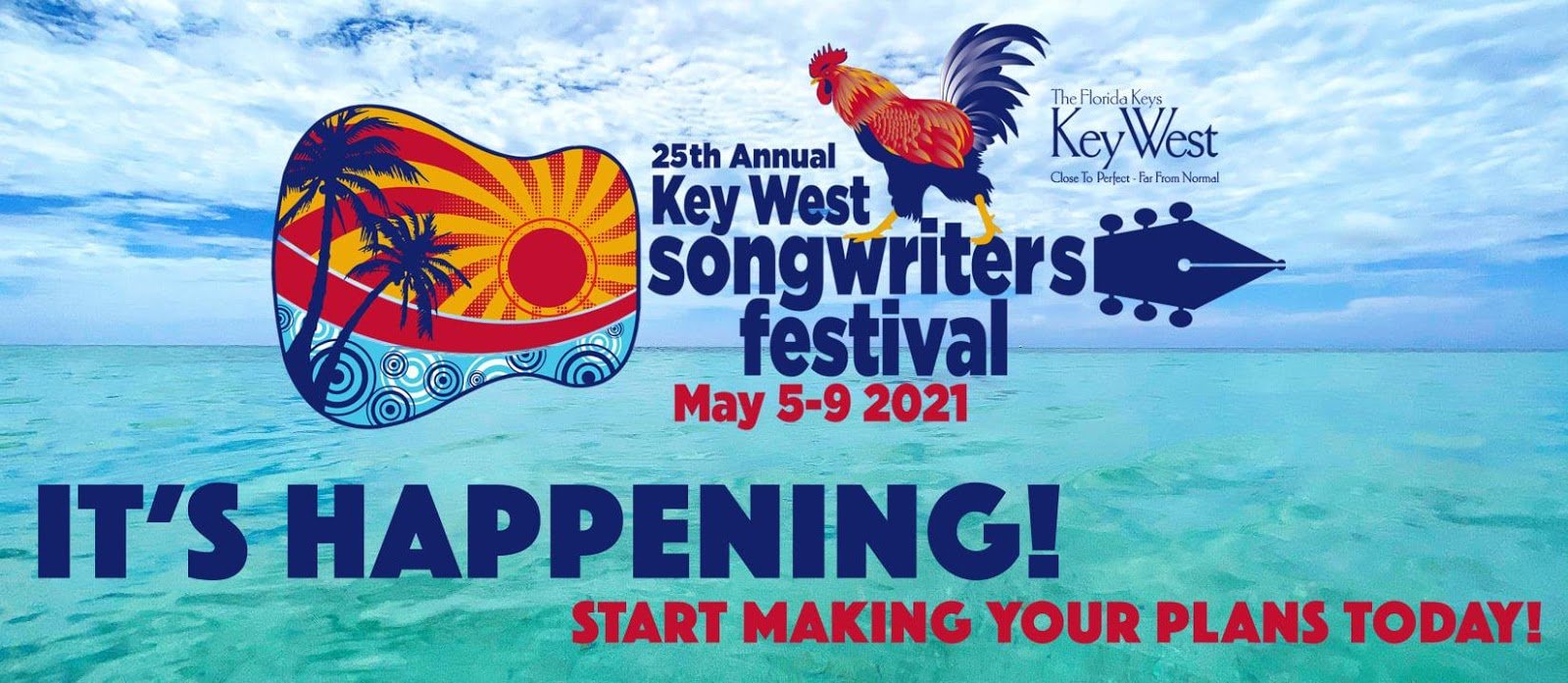 2021 Key West Songwriters Festival Poster