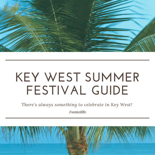 A palm tree stands against a clear blue sky. Text reads: