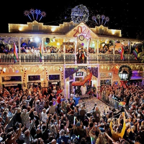 Key west outdoor NYE party