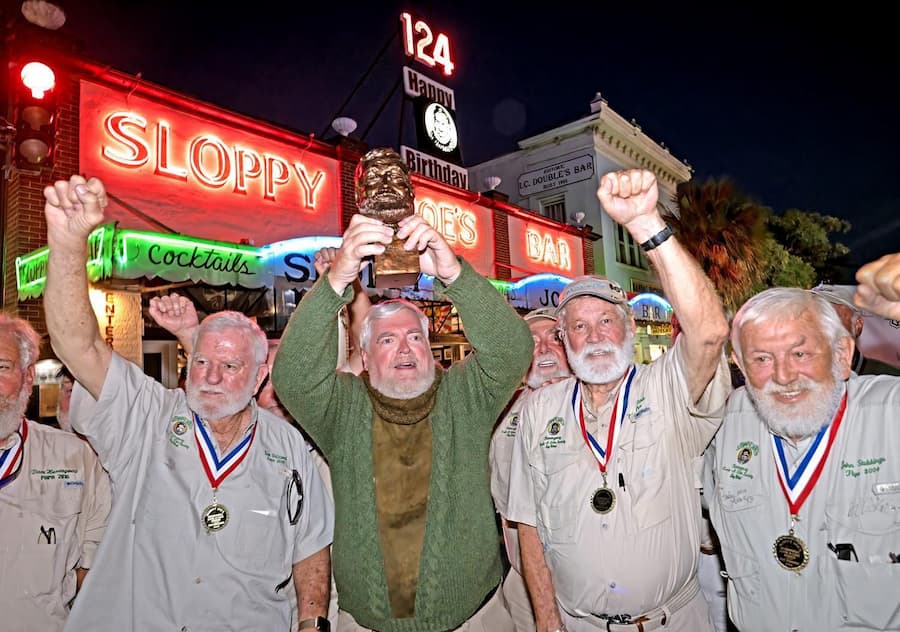 group of old men