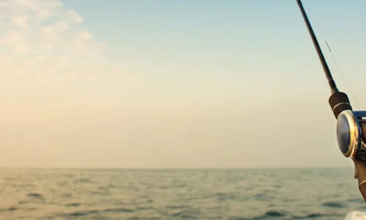 Fishing in the ocean