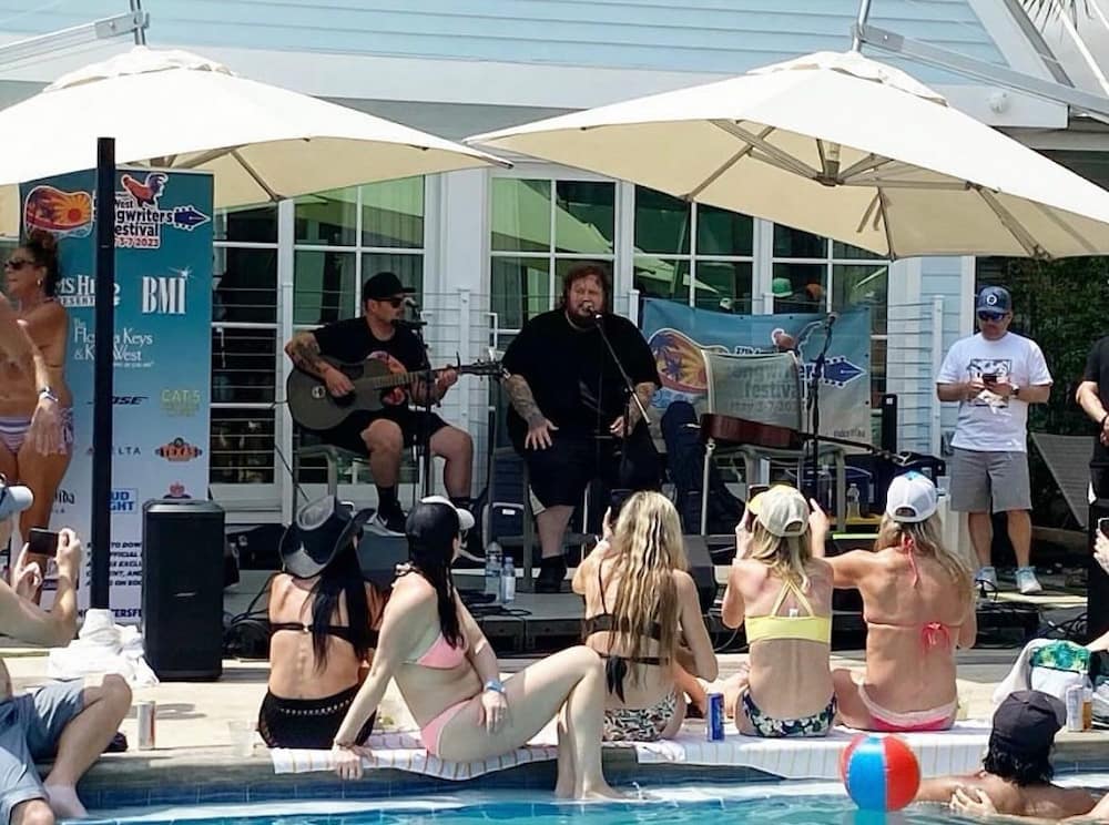 Outdoor music during the day