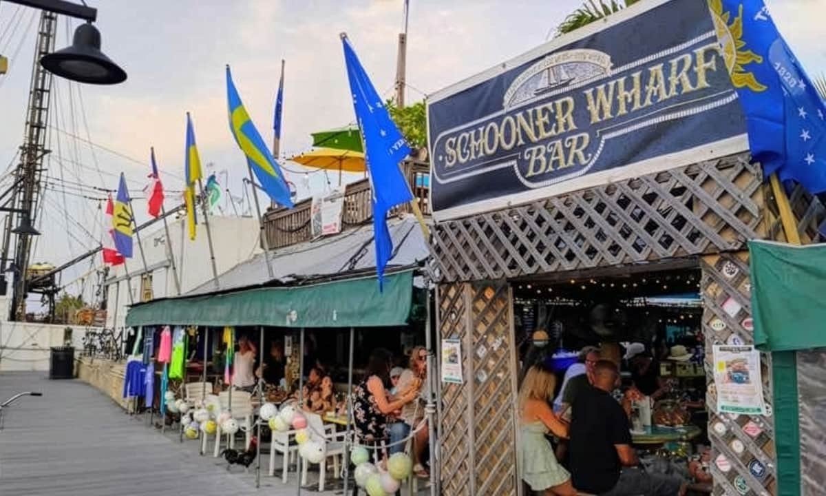 Schooner Wharf bar exterior
