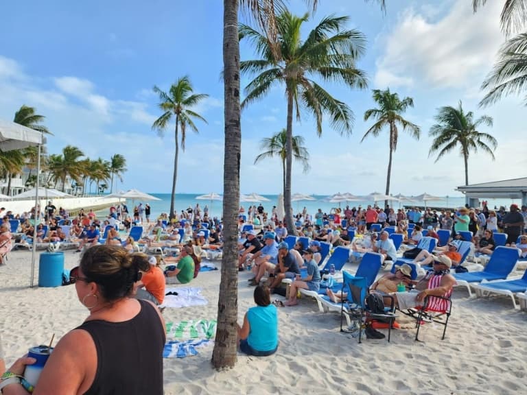 pool party near the beach
