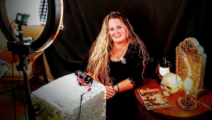 Woman Reading Tarot