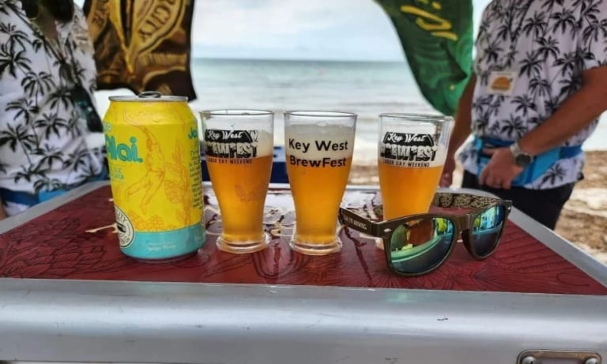 group cheers with beers