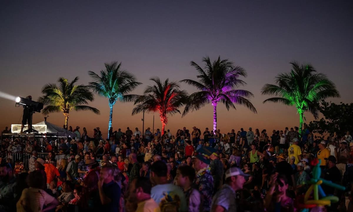 outdoor music festival