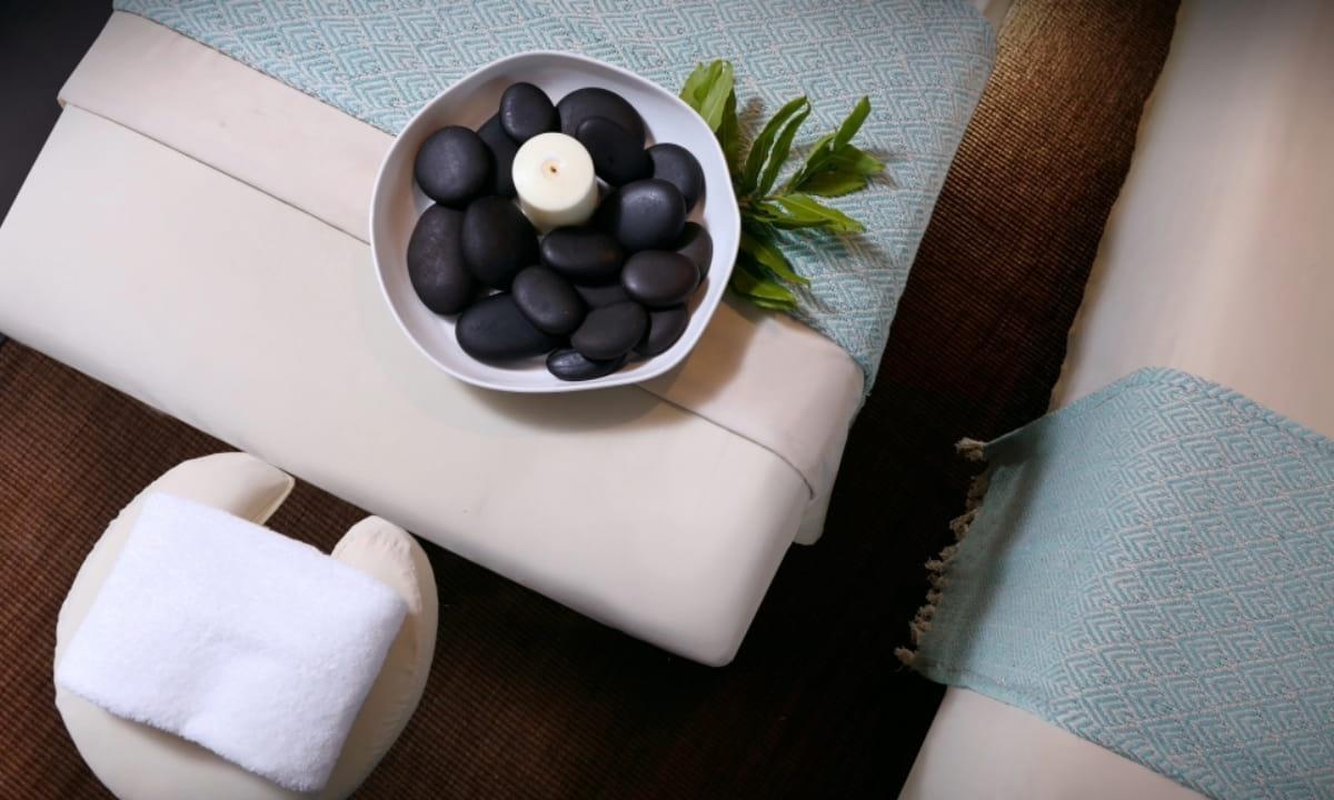 spa space by the ocean
