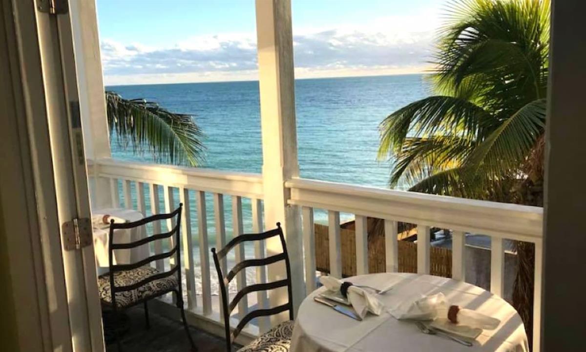 chairs on balcony