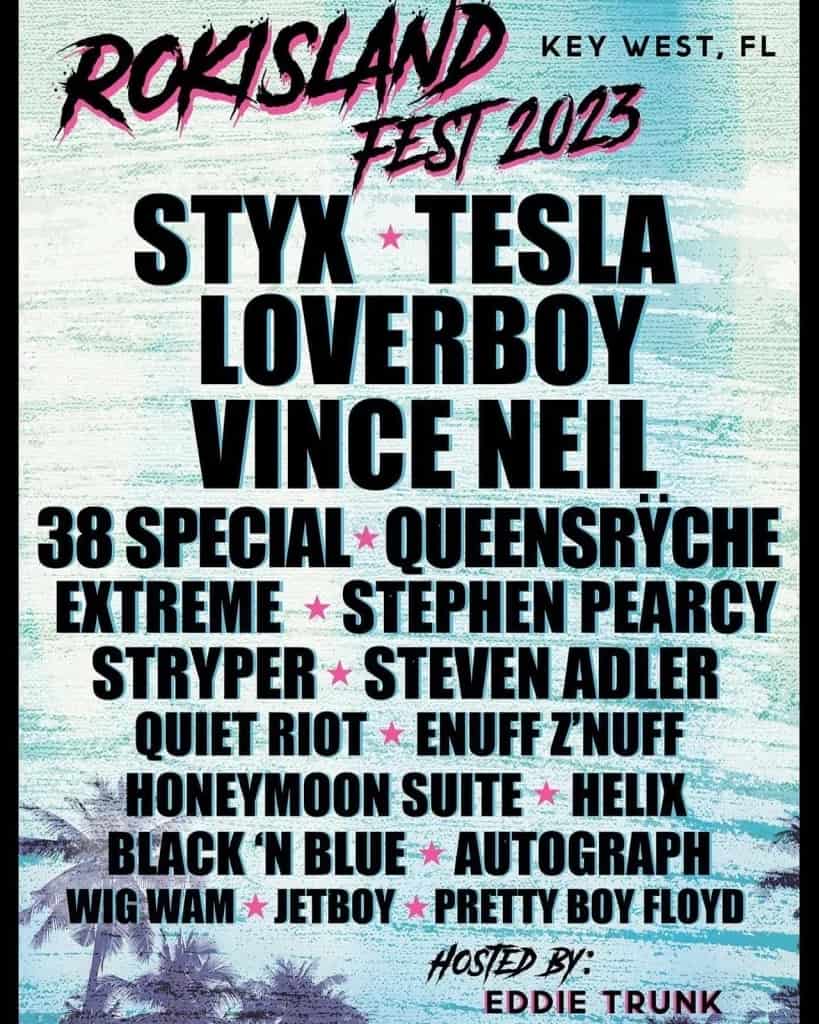 rockland line up of bands