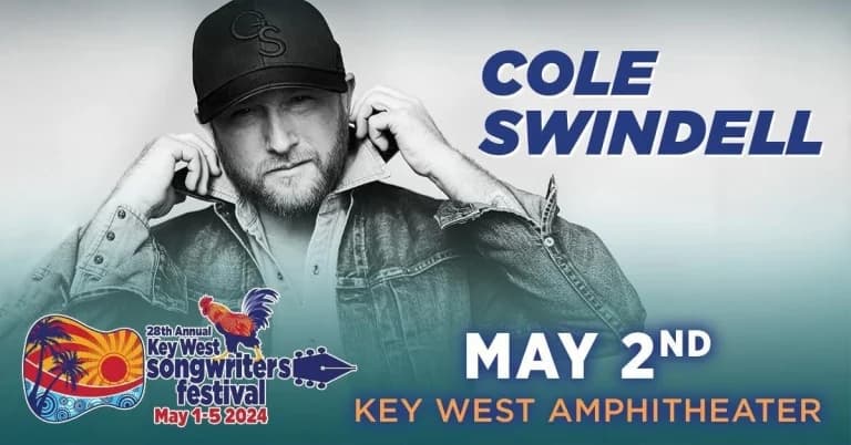 Cole Swindler music flyer