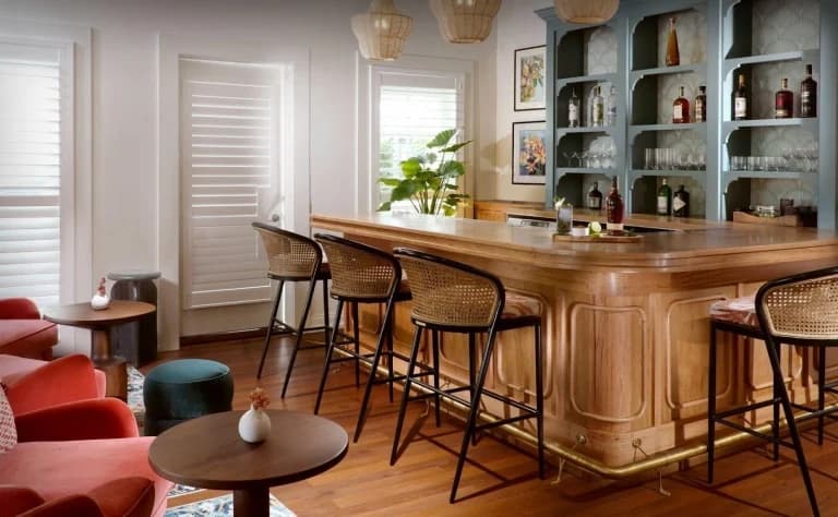 Bar seating indoor