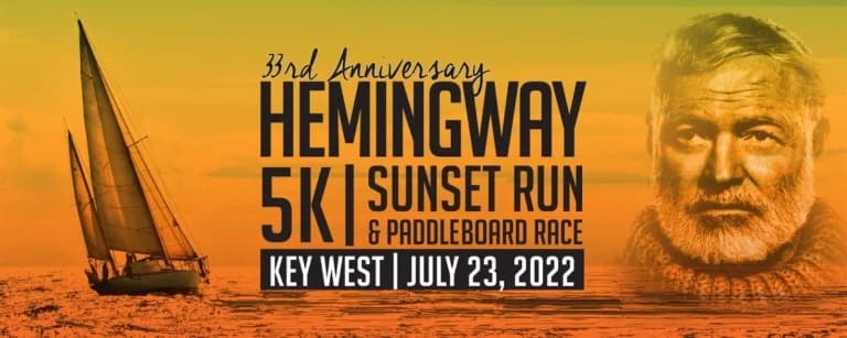 Hemingway flyer for race event