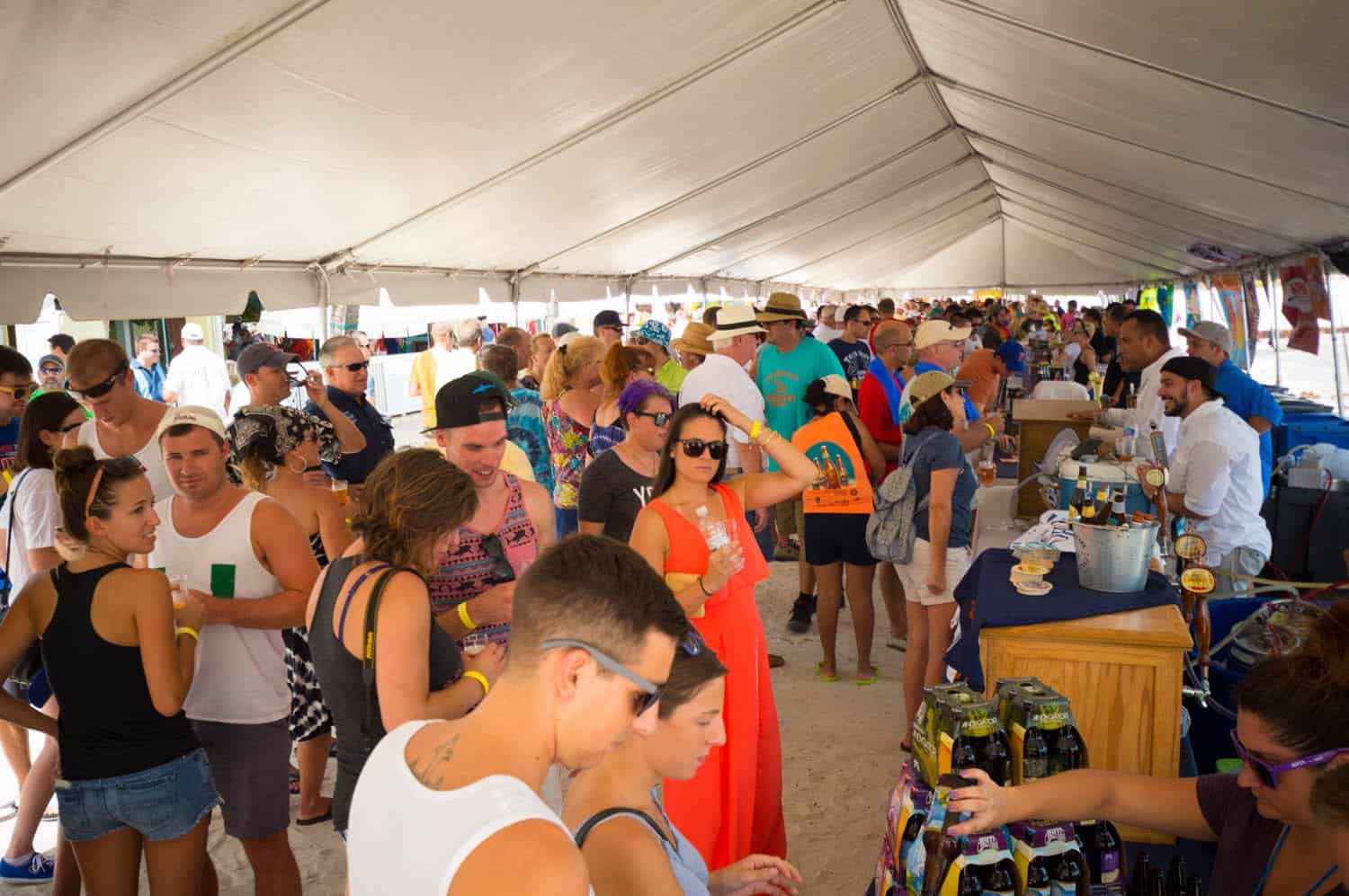 crowd at brewfest
