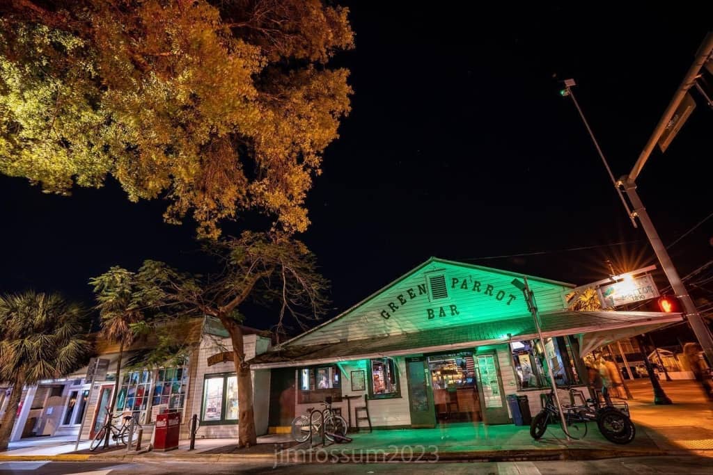 Green Parrot Bar exterior