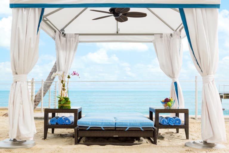 pool tents and massage tables
