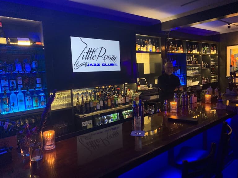inside night club