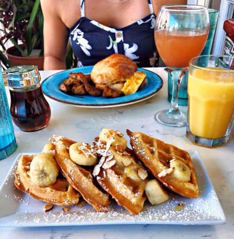 waffle breakfast