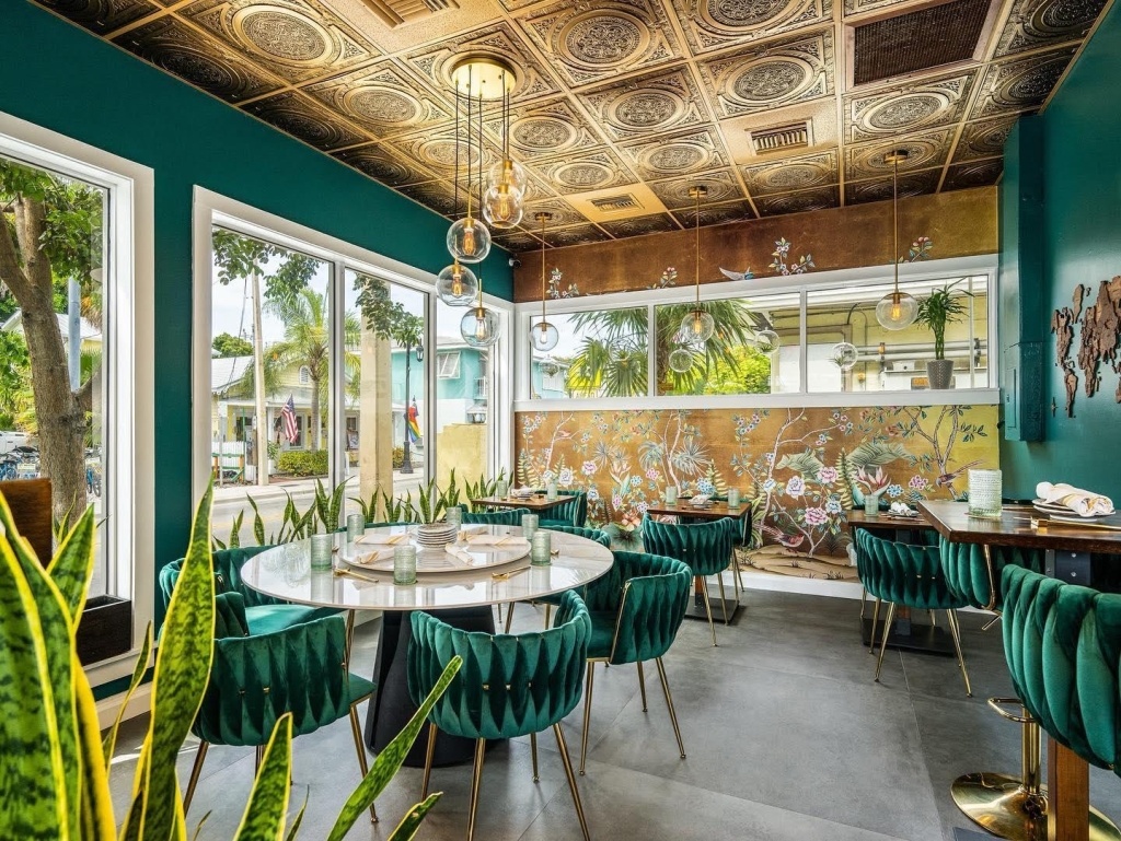 interior of cafe