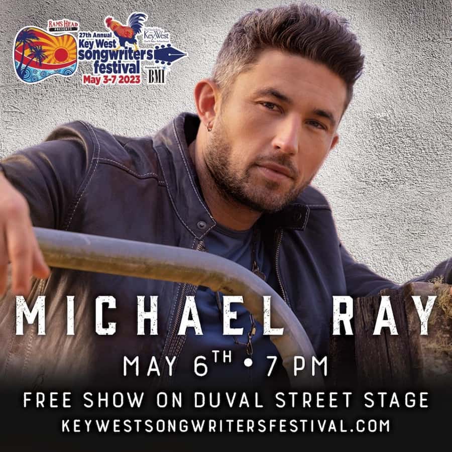 Michael Ray music flyer