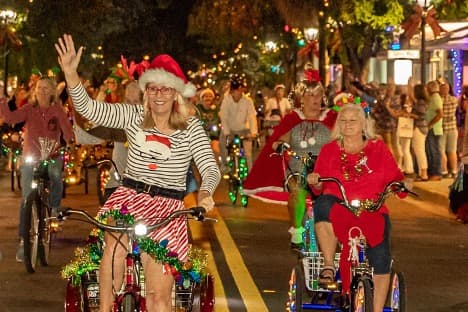 holiday bike ride