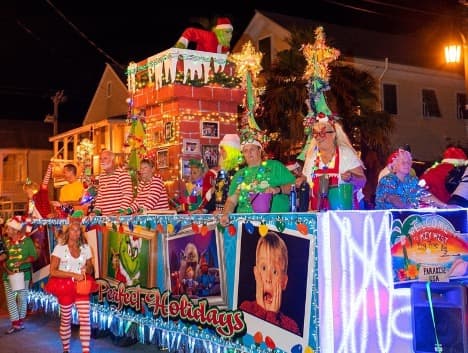 holiday parade float