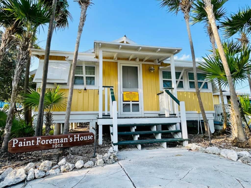 paint foreman house historic marker