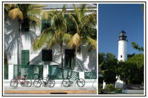 view of lighthouse and bikes