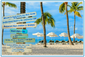 key west signage