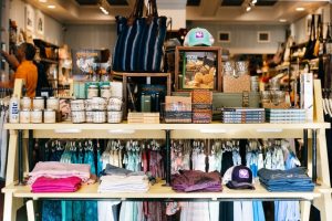 clothing shop view