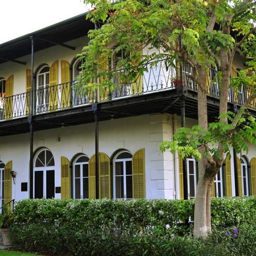 Ernest Hemingways house. 