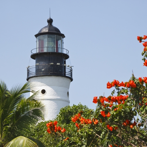 The Key West Lighthouse.