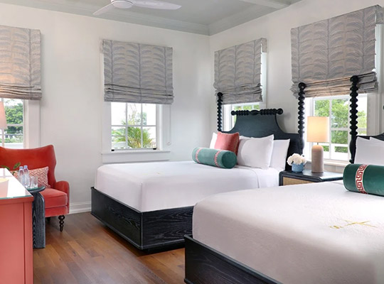 Two queen beds.