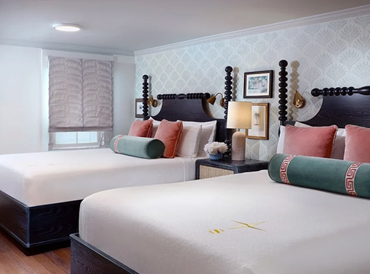 Two queen bedroom. 